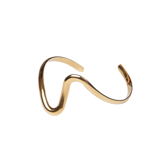 Entangled Wave Cuff Bracelet